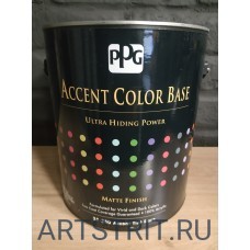 Краска  интерьерная для насыщенных оттенков Accent color base® 1-галон (3,78 л.)