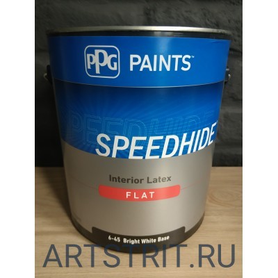 Краска  интерьерная Speedhide® FLAT 1-галон (3,78 л.)