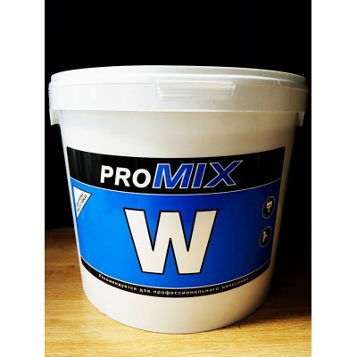 Promix W - профессиональная финишная влагостойкая шпаклевка для механизированного и ручного нанесения 25 кг