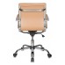 Кресло руководителя Бюрократ CH-993-LOW/CAMEL низкая спинка светло-коричневый искусственная кожа кре