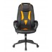 Кресло игровое Бюрократ VIKING-8N/BL-OR черный/оранжевый искусственная кожа