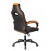 Кресло игровое Бюрократ VIKING 2 AERO ORANGE черный/оранжевый искусст.кожа/ткань