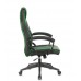 Кресло игровое Бюрократ VIKING ZOMBIE A3 GN черный/зеленый искусственная кожа