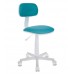 Кресло детское Бюрократ CH-W201NX/15-175 бирюзовый 15-175 (пластик белый)