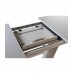 Стол обеденный Monroe 150 см столешница стекло матовое МДФ