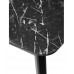 Стол обеденный 29 Black Marble раскладной 120-150*75 черный мрамор