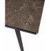 Стол обеденный Acerra раскладной 160-240*90 итальянская керамика коричневый камень