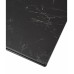 Стол обеденный Alto раскладной 160-240*90 итальянская керамика черный мрамор матовый