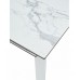 Стол обеденный Corner High Gloss раскладной 120-170*80 керамика белый