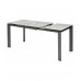 Стол обеденный Corner Dark Gray раскладной 120-170*80 керамика серый мрамор