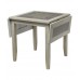 Стол обеденный LT T16358 раскладной 76-137*76 с керамической плиткой серый